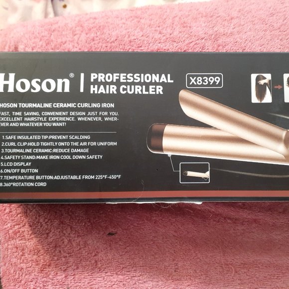 Brand New Hoson Professional Hair Curler- 1 1/2" - Picture 2 of 3